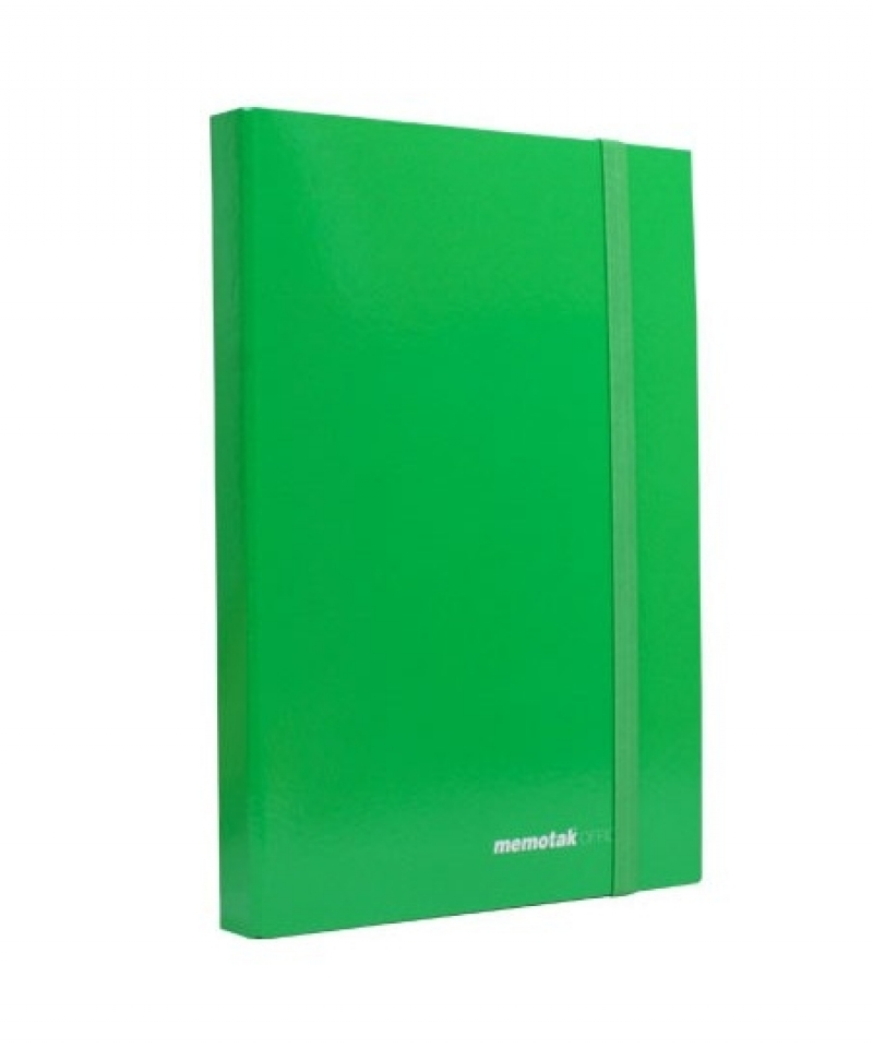 Cartelle Con Elastico Memotak Basic 3 Verde