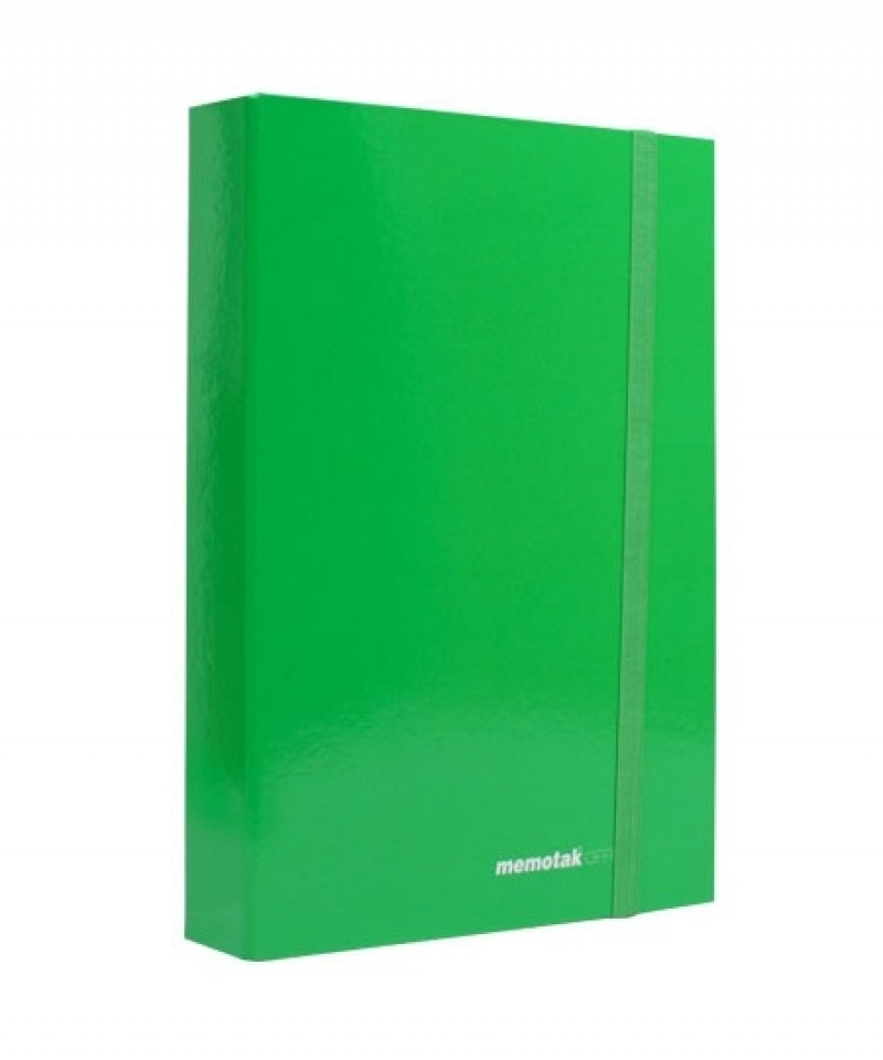 Cartelle Con Elastico Memotak Basic 5 Verde