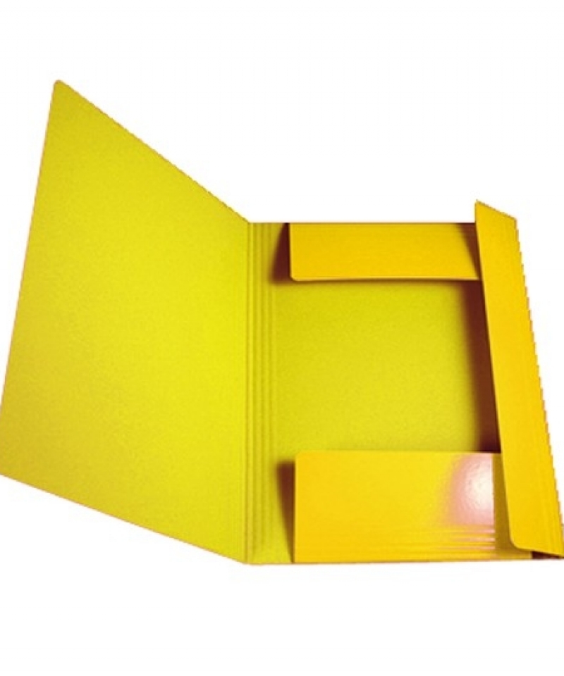 Cartelle Con Elastico Memotak Std Giallo Conf. x 10